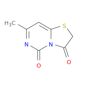 5H-Thiazolo[3,2-c]pyrimidine-3,5(2H)-dione, 7-methyl-