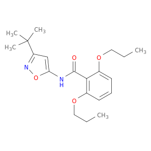 N-[3-(1,1-二甲基乙基)-5-异恶唑基]-2,6-二溴苯苯甲酰胺
