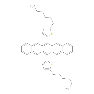 Thiophene, 2,2'-(6,13-pentacenediyl)bis[5-hexyl-