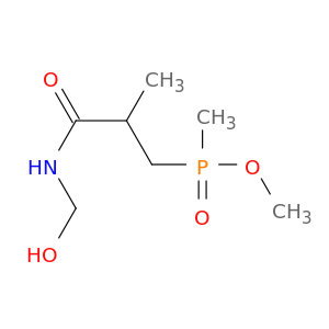 Phosphinic acid,[3-[(hydroxymethyl)amino]-2-methyl-3-oxopropyl]methyl-, methyl ester (9CI)