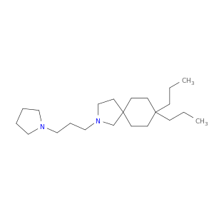 2-Azaspiro[4.5]decane, 8,8-dipropyl-2-[3-(1-pyrrolidinyl)propyl]-