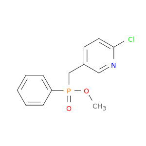 Phosphinic acid, P-[(6-chloro-3-pyridinyl)methyl]-P-phenyl-, methyl ester