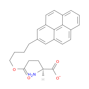 L-Glutamic acid, 5-[4-(2-pyrenyl)butyl] ester