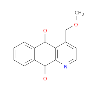 Benzo[g]quinoline-5,10-dione, 4-(methoxymethyl)-