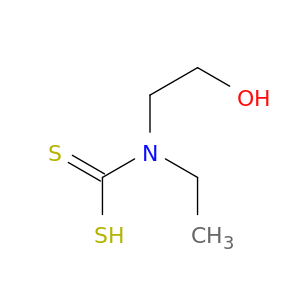 Carbamodithioic acid, ethyl(2-hydroxyethyl)-