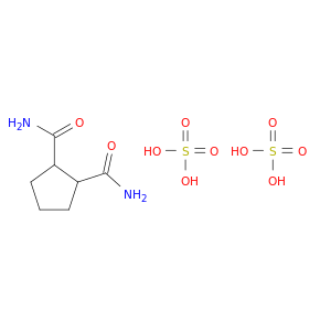 1,2-Cyclopentanedicarboxamide, sulfate (1:2)