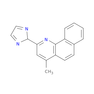 Benzo[h]quinoline, 2-(2H-imidazol-2-yl)-4-methyl-
