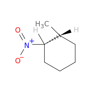 Cyclohexane, 1-methyl-2-nitro-, cis-