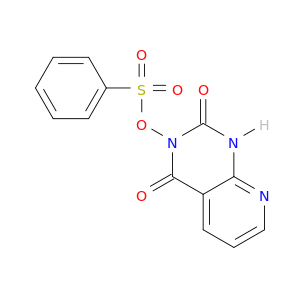 3-[(PHENYLSULFONYL)OXY]PYRIDO[2,3-D]PYRIMIDINE-2,4(1H,3H)-DIONE