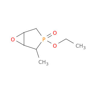 6-Oxa-3-phosphabicyclo[3.1.0]hexane, 3-ethoxy-2-methyl-, 3-oxide
