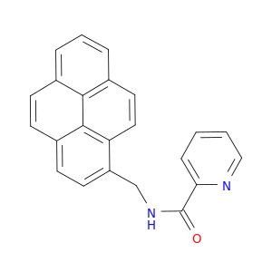 2-Pyridinecarboxamide, N-(1-pyrenylmethyl)-