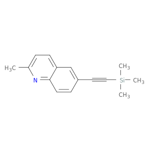 2-Methyl-6-[2-(trimethylsilyl)ethynyl]quinoline