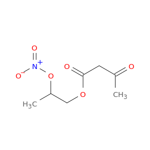 Butanoic acid, 3-oxo-, 2-(nitrooxy)propyl ester