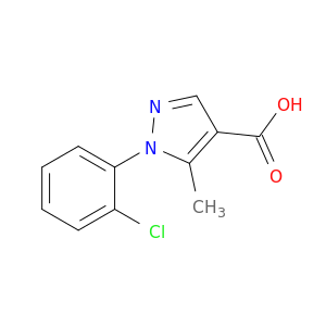 1-(2-Chlorophenyl)-5-methyl-1H-pyrazole-4-carboxylic acid