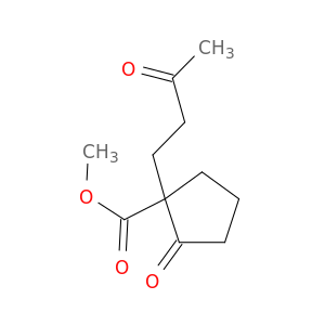 Cyclopentanecarboxylic acid, 2-oxo-1-(3-oxobutyl)-, methyl ester