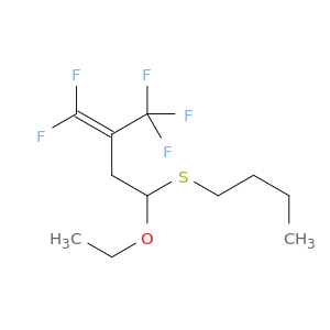 1-Butene, 4-(butylthio)-4-ethoxy-1,1-difluoro-2-(trifluoromethyl)-