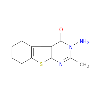 3-氨基-5,6,7,8-四氢-2-甲基[1]苯并噻吩[2,3-D]嘧啶-4(3H)-酮