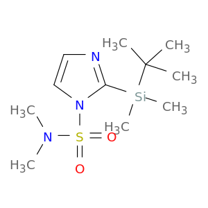 2-(叔丁基二甲基甲硅烷基)-N,N-二甲基-1H-咪唑-1-磺酰胺