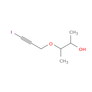 2-Butanol, 3-[(3-iodo-2-propynyl)oxy]-