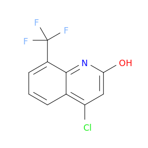 4-CHLORO-2-HYDROXY-8-TRIFLUOROMETHYLQUINOLINE