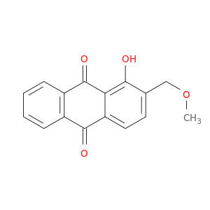 9,10-Anthracenedione, 1-hydroxy-2-(methoxymethyl)-