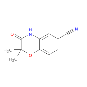 2,2-Dimethyl-3-oxo-3,4-dihydro-2H-benzo[b][1,4]oxazine-6-carbonitrile