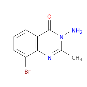 4(3H)-Quinazolinone, 3-amino-8-bromo-2-methyl-