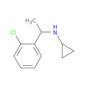 N-[1-(2-chlorophenyl)ethyl]cyclopropanamine