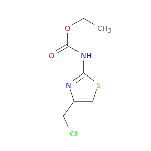 Carbamic acid, [4-(chloromethyl)-2-thiazolyl]-, ethyl ester