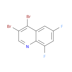 3,4-dibromo-6,8-difluoroquinoline