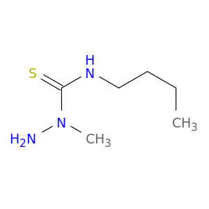 Hydrazinecarbothioamide,N-butyl-1-methyl-