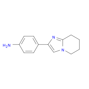 4-(5H,6H,7H,8H-咪唑并[1,2-A]吡啶-2-基)苯胺