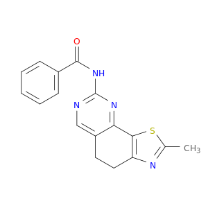 Benzamide, N-(4,5-dihydro-2-methylthiazolo[4,5-h]quinazolin-8-yl)-