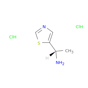(1S)-1-(1,3-thiazol-5-yl)ethan-1-amine dihydrochloride