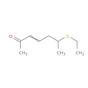 6-乙硫基-3-庚烯-2-酮