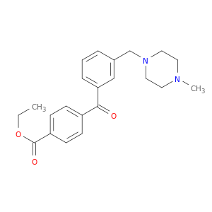 4'-CARBOETHOXY-3-(4-METHYLPIPERAZIN-1-YLMETHYL)BENZOPHENONE