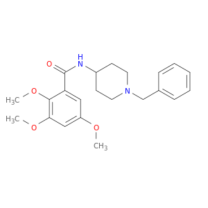 Benzamide, 2,3,5-trimethoxy-N-[1-(phenylmethyl)-4-piperidinyl]-
