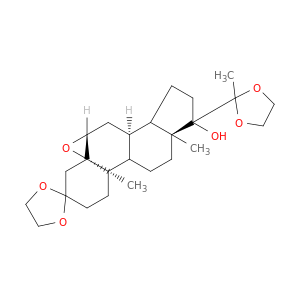 (5β,6β)-Epoxy-17α-hydroxy-pregnane-3,20-dione-3,20-bis(ethyleneketal)