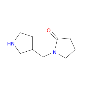 1-(3-Pyrrolidinylmethyl)-2-pyrrolidinone