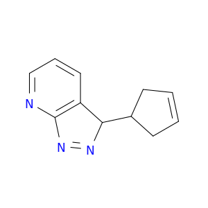 3H-Pyrazolo[3,4-b]pyridine, 3-(3-cyclopenten-1-yl)-
