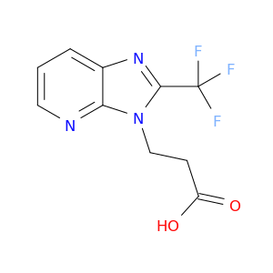 2-(三氟甲基)-3H-咪唑并[4,5-B]吡啶-3-丙酸