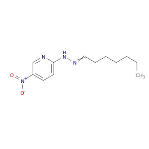 Heptanal,2-(5-nitro-2-pyridinyl)hydrazone