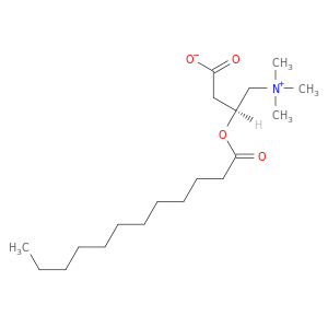 1-Propanaminium,3-carboxy-N,N,N-trimethyl-2-[(1-oxododecyl)oxy]-, inner salt, (S)- (9CI)