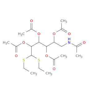 [6-acetamido-3,4,5-triacetyloxy-1,1-bis(ethylsulfanyl)hexan-2-yl] acetate