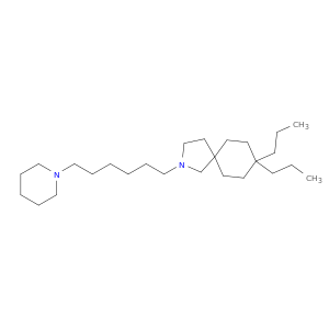 2-Azaspiro[4.5]decane, 2-[6-(1-piperidinyl)hexyl]-8,8-dipropyl-