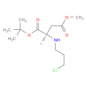 D-Aspartic acid, N-(3-chloropropyl)-, 1-(1,1-dimethylethyl) 4-methyl ester