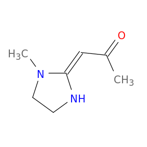 2-Propanone, 1-(1-methyl-2-imidazolidinylidene)-, (1E)-