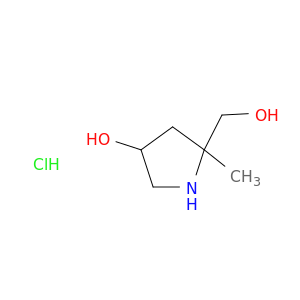 5-(Hydroxymethyl)-5-methylpyrrolidin-3-ol hydrochloride