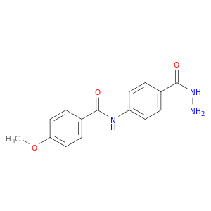 Benzoic acid,4-[(4-methoxybenzoyl)amino]-, hydrazide