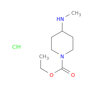 Ethyl 4-(methylamino)piperidine-1-carboxylate hydrochloride